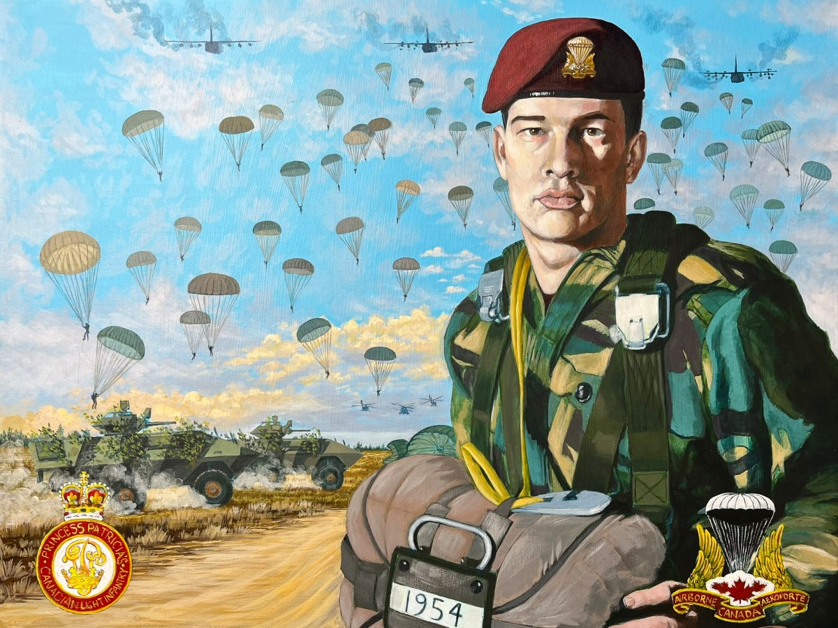 An Artist’s Salute: Painting Tom’s Story and Honouring All Who&nbsp;Served